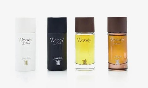 Woody Collection Set 4 x 50ml - HONEYCOMB WHOLEFOODS LONDON