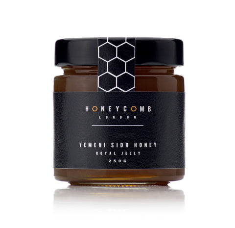 Sidr Honey with Royal Jelly - HONEYCOMB WHOLEFOODS LONDON