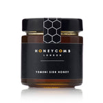 Yemeni Sidr Honey - HONEYCOMB WHOLEFOODS LONDON - front of jar
